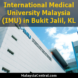 International Medical University Malaysia (IMU) in Bukit Jalil, Kuala Lumpur