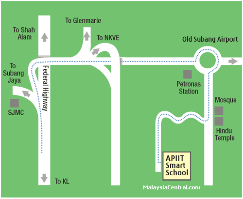 APIIT Smart school map