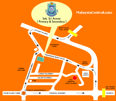Sekolah Sri Acmar map