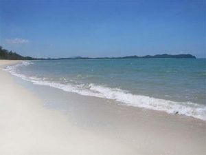 Cherating beach in Pahang Malaysia