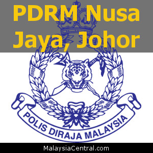 Balai Polis Nusa Jaya, Johor (Senarai PDRM - Ibu Pejabat Polis Daerah (IPD), Balai Polis, Pondok Polis)