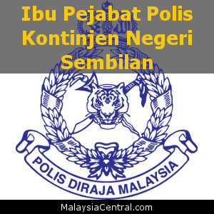 Ibu Pejabat Polis Kontinjen Negeri Sembilan, PDRM (Contact, Map, Directions)