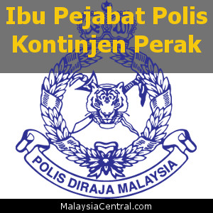 Ibu Pejabat Polis Kontinjen Perak, PDRM (Contact, Map, Directions)