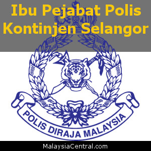 Ibu Pejabat Polis Kontinjen Selangor, PDRM (Contact, Map, Directions)