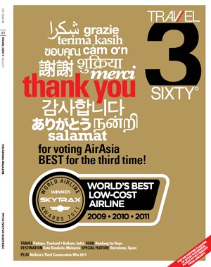 Travel 3Sixty (August 2011 Edition) - FREE Download AirAsia’s Inflight Magazine