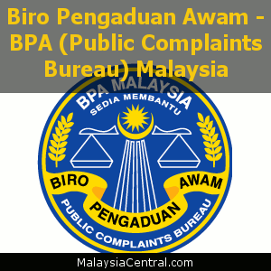 Pengaduan awam biro Biro Pengaduan