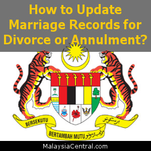 How to Update Marriage Records for Divorce or Annulment?