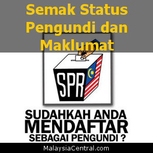 Semak Status Pengundi dan Maklumat - SPR