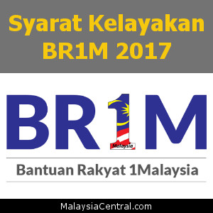 Syarat Kelayakan BR1M 2017